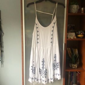 Boho white pacsun summer dress